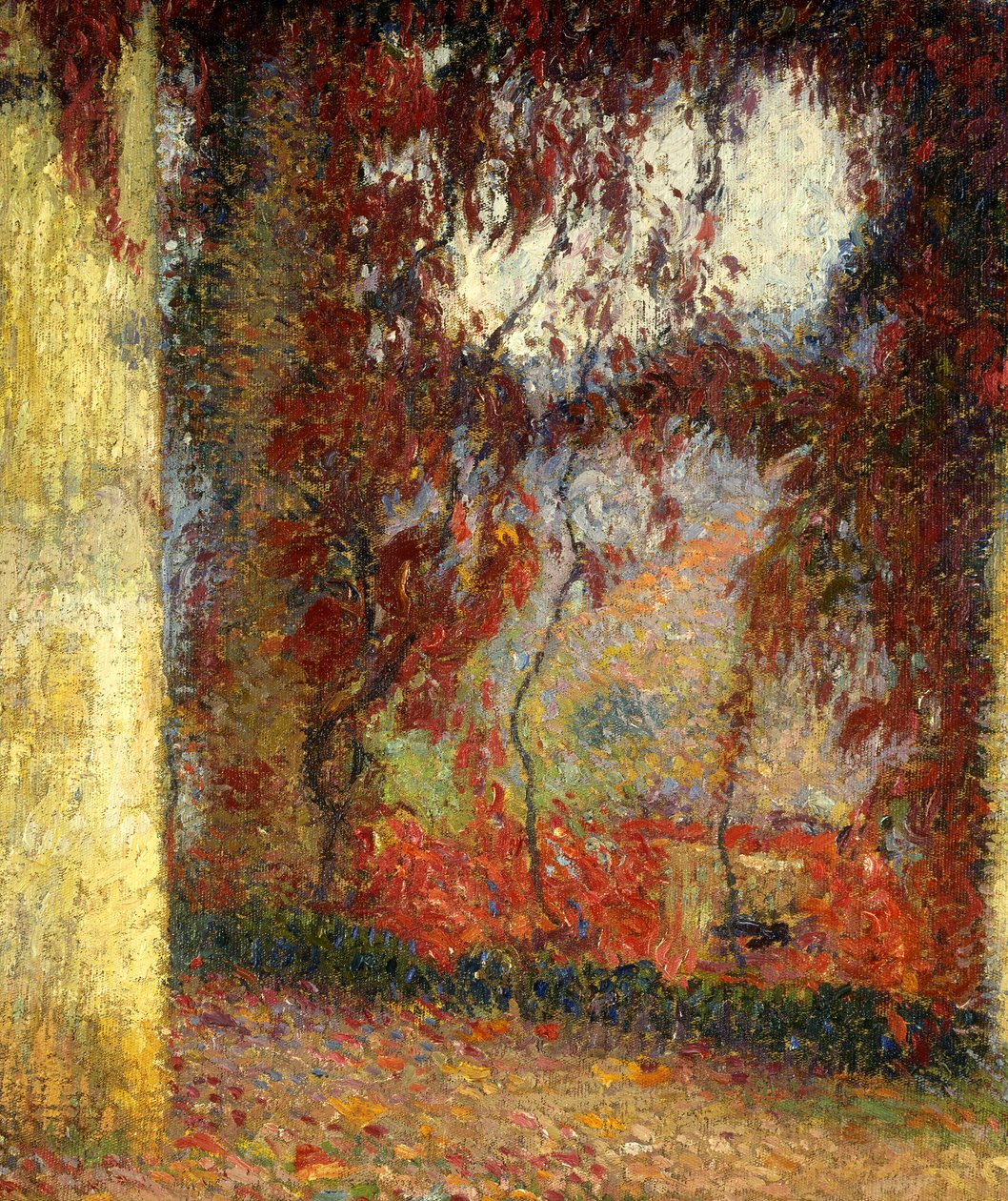 Het terras door Henri Martin