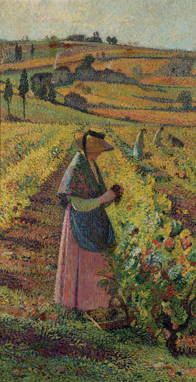 De oogst, c.1925 door Henri Martin