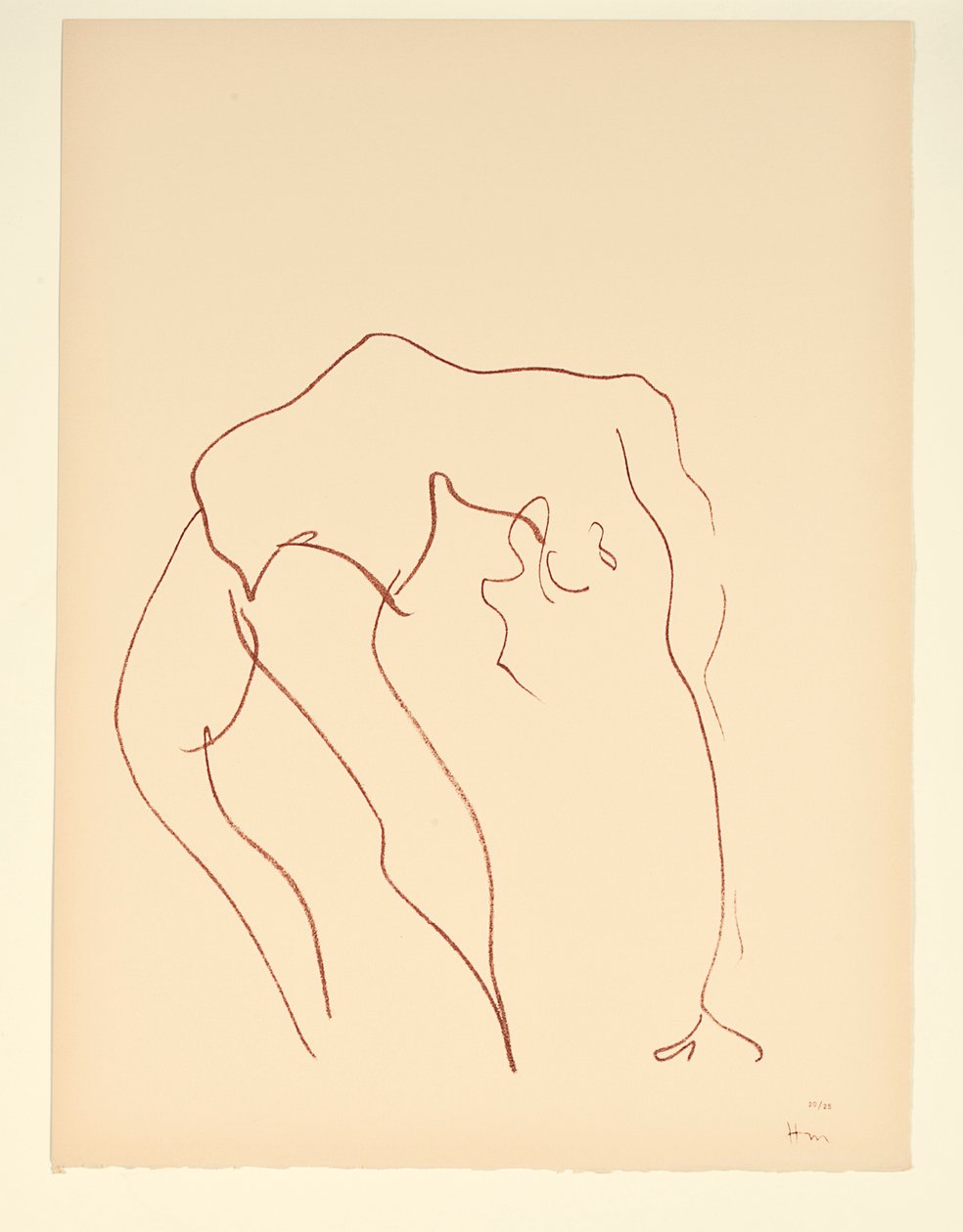 Acrobatische danser door Henri Matisse