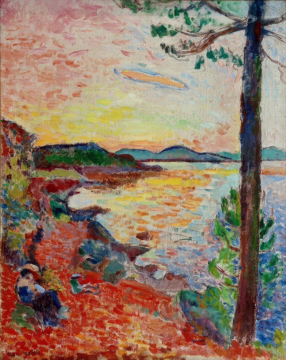 Middagthee door Henri Matisse