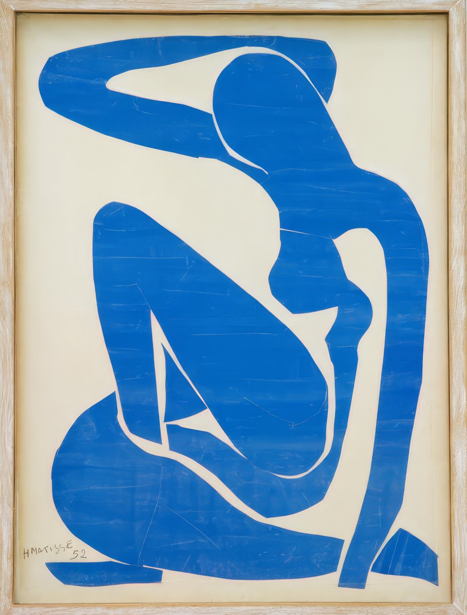 Blauw naakt I door Henri Matisse