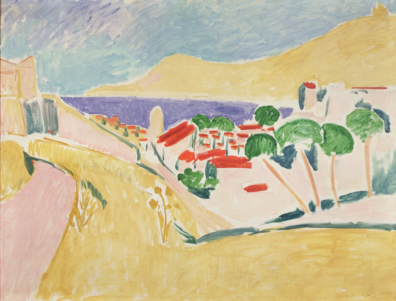 Collioure, ca. 1906-11 (olieverf op doek) door Henri Matisse