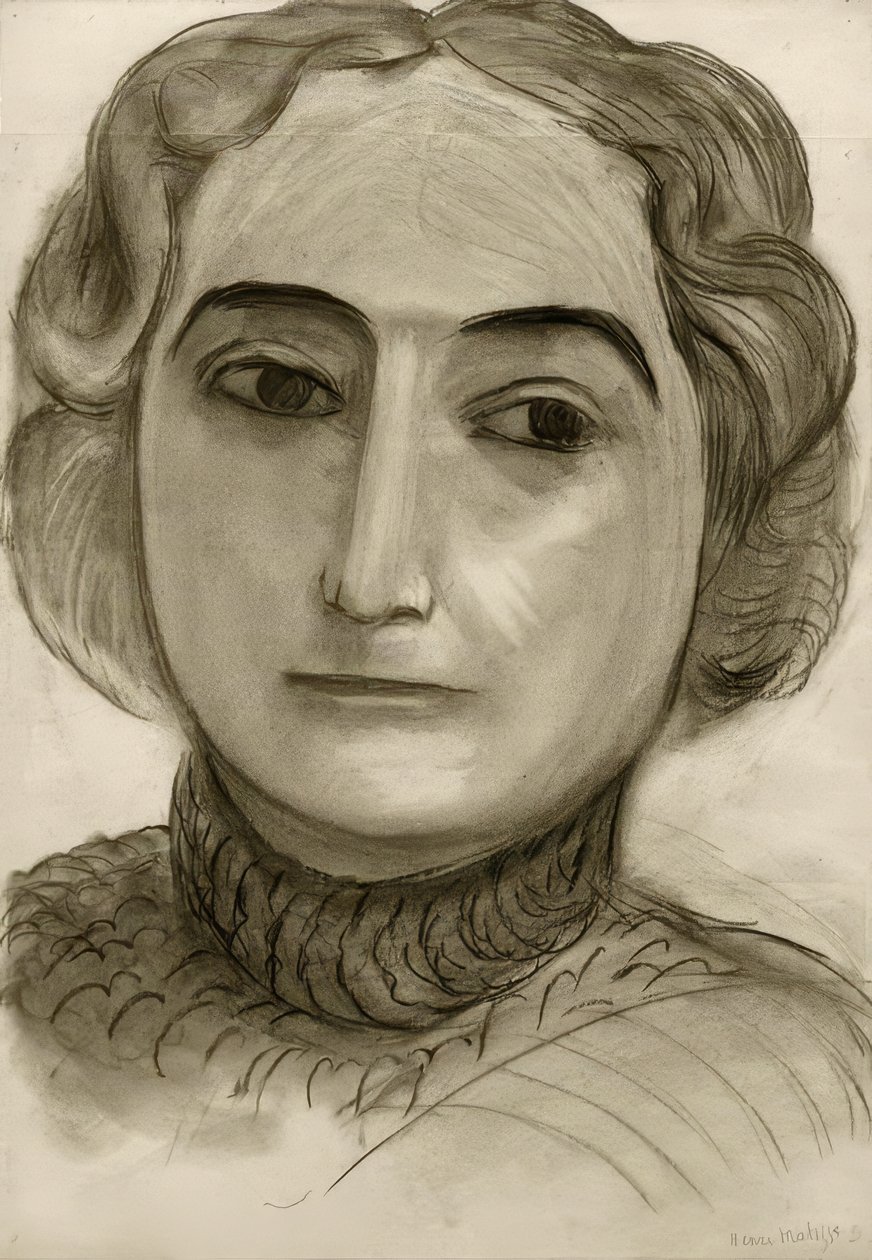 Dr. Claribel Cone door Henri Matisse