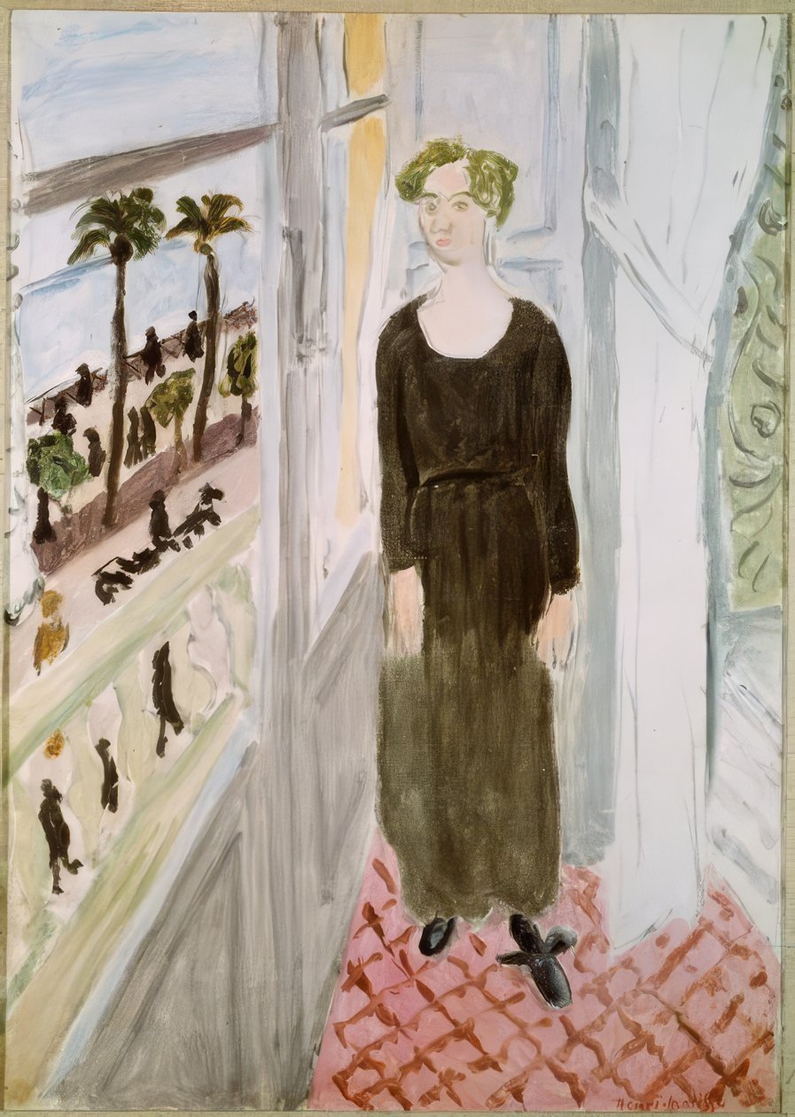 Vrouw bij het raam, Nice door Henri Matisse