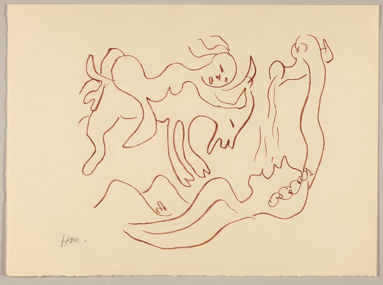 Een selectie uit de Amours van Ronsard door Henri Matisse
