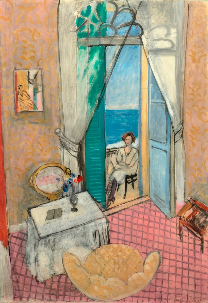Interieur in Nice door Henri Matisse