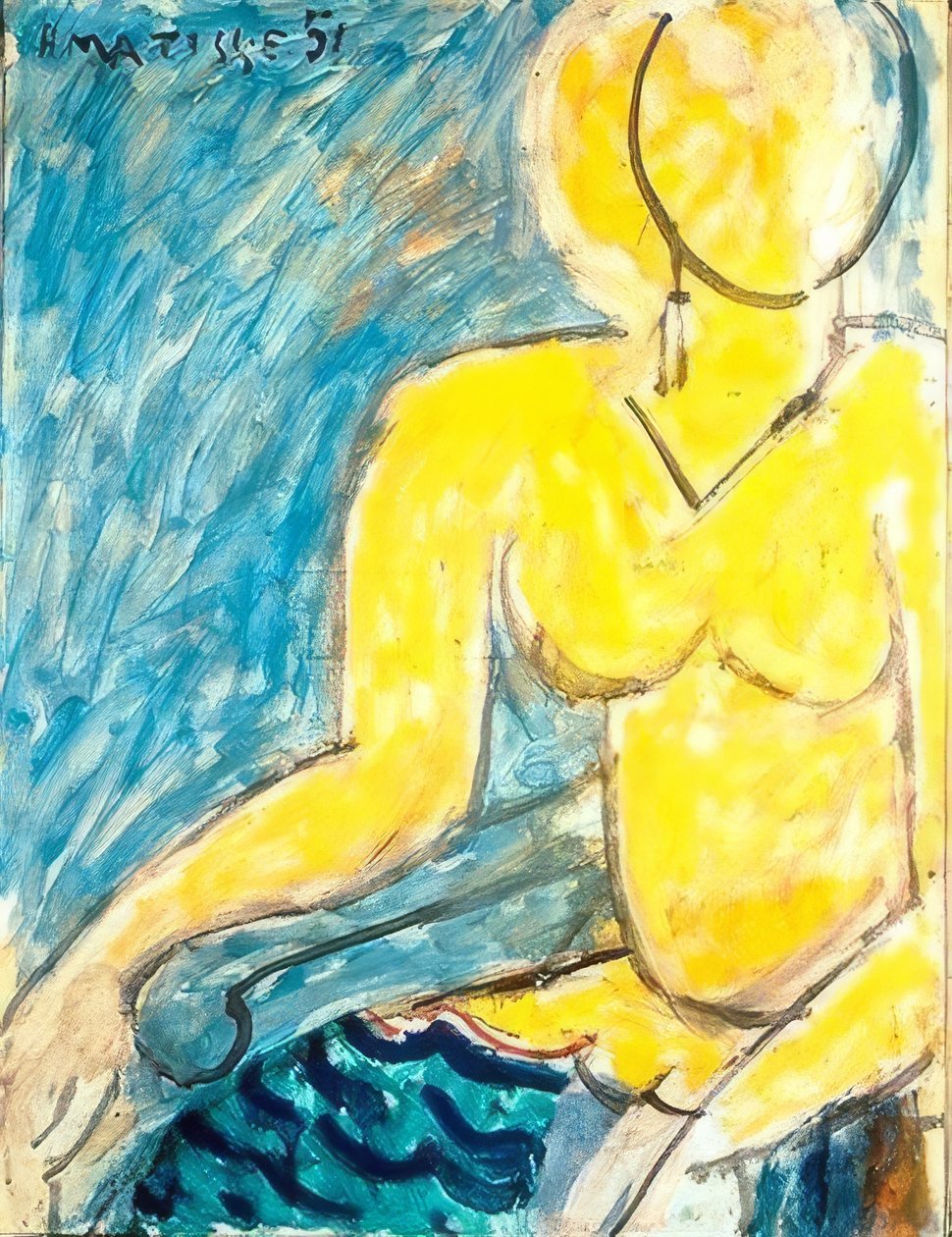 Katia door Henri Matisse