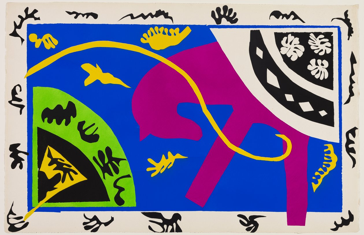Het paard, de ruiter en de clown door Henri Matisse