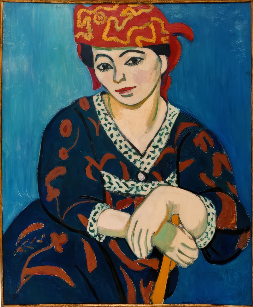 Madame Matisse: Grijs madras door Henri Matisse