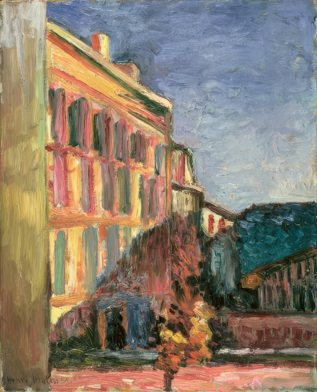 Huis in Toulouse door Henri Matisse