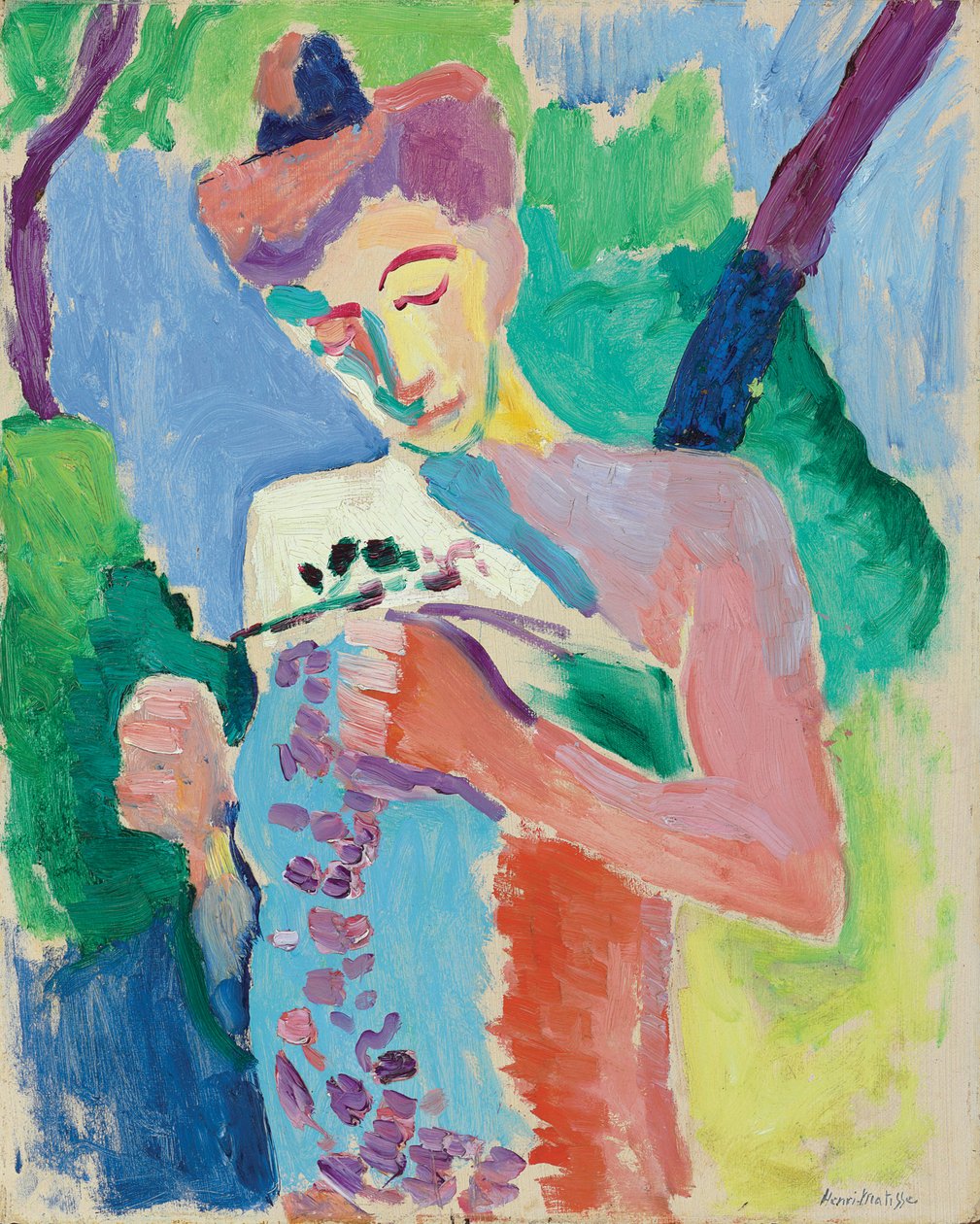 Bescheidenheid (De Italiaan) door Henri Matisse