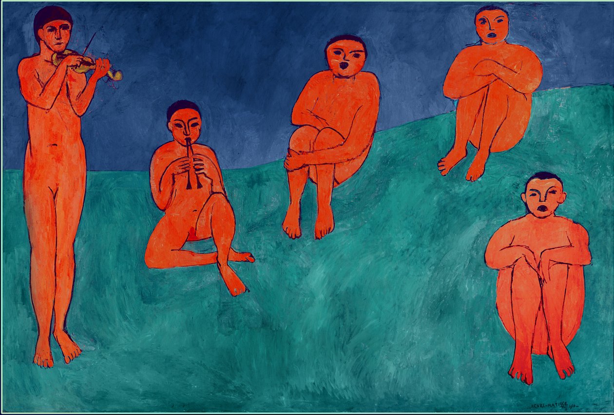 Muziek door Henri Matisse