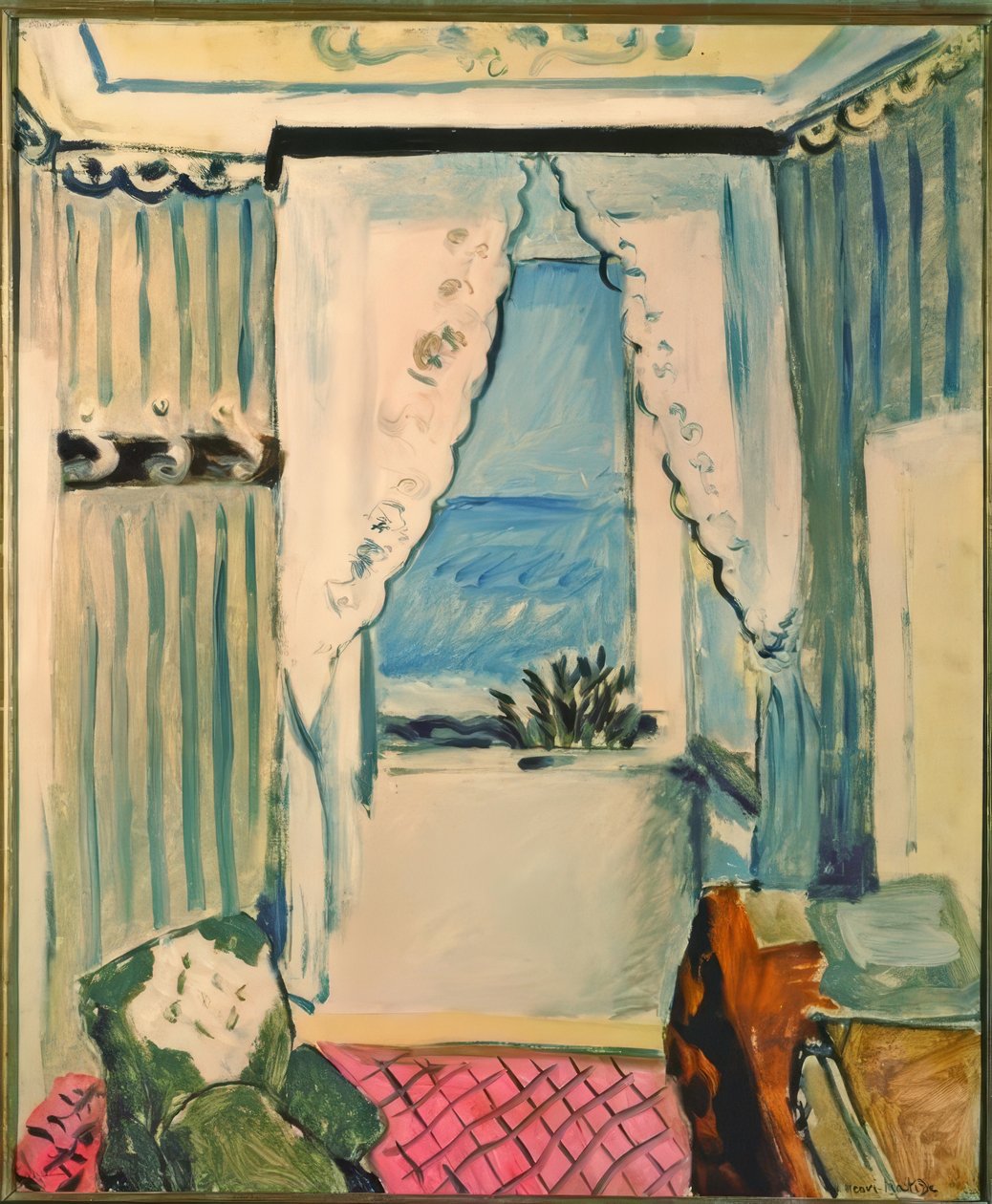 Mooi interieur door Henri Matisse