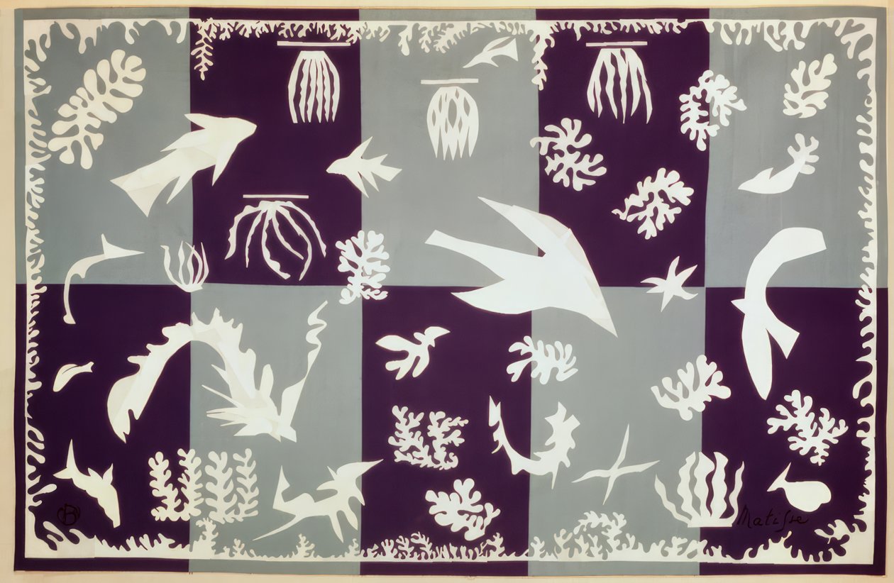 Polynesië. De zee door Henri Matisse