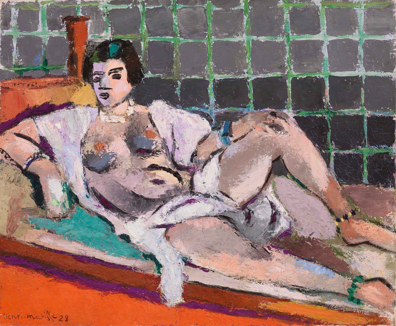 Liggende Odalisque (Nu étendu) door Henri Matisse