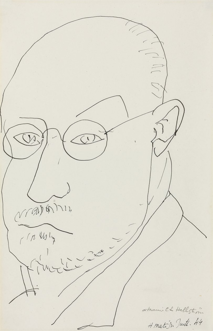 Zelfportret door Henri Matisse