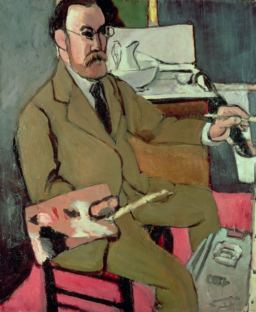 Zelfportret door Henri Matisse