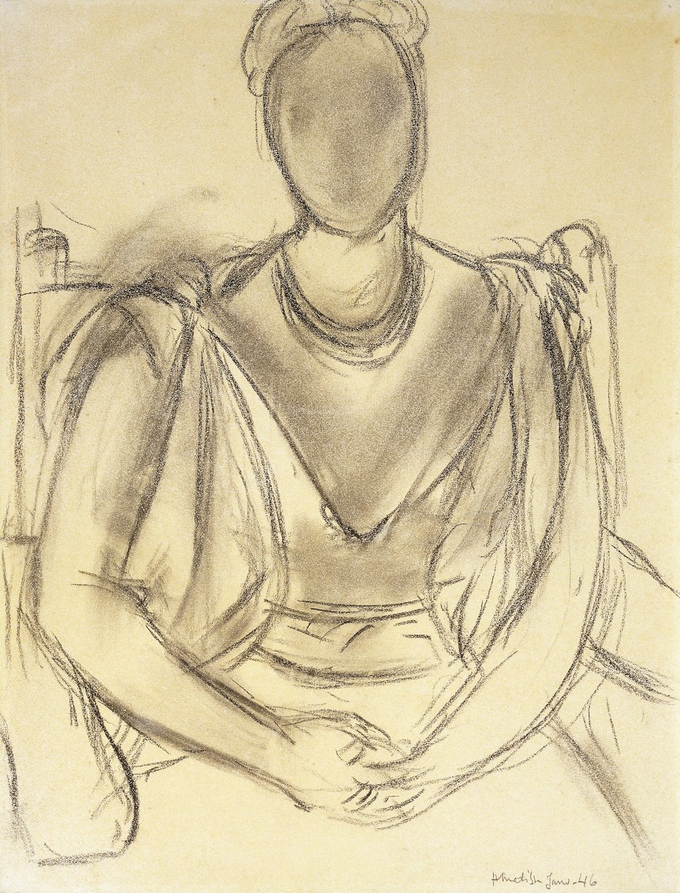 Zittende vrouw; Femme Assise door Henri Matisse