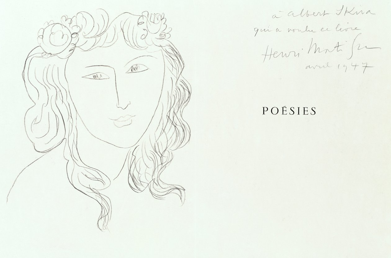 Stephane Mallarme, Poëzie door Henri Matisse