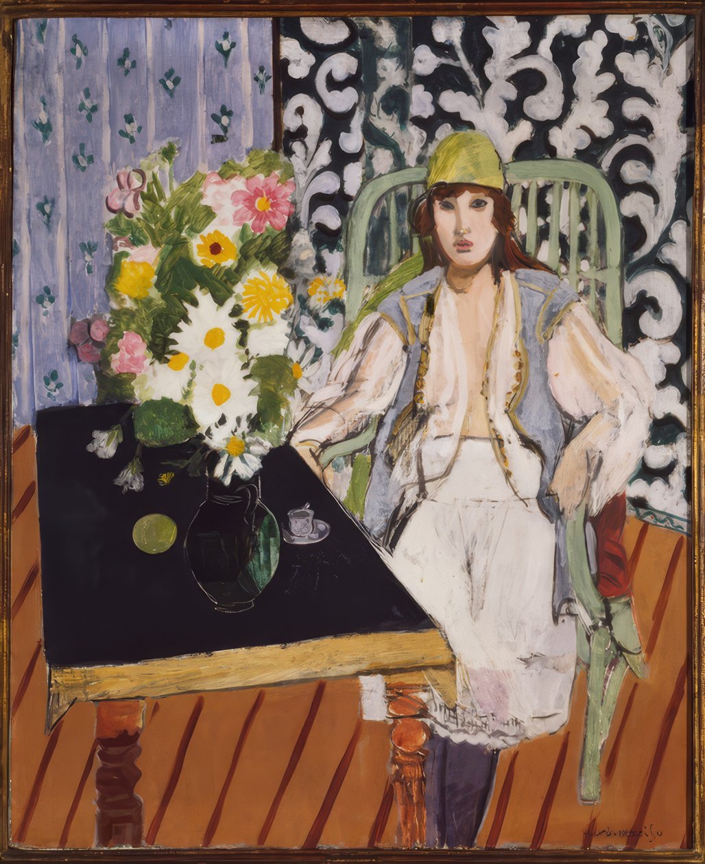 De zwarte tafel door Henri Matisse