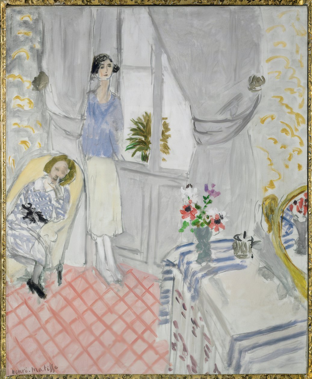 Het boudoir door Henri Matisse