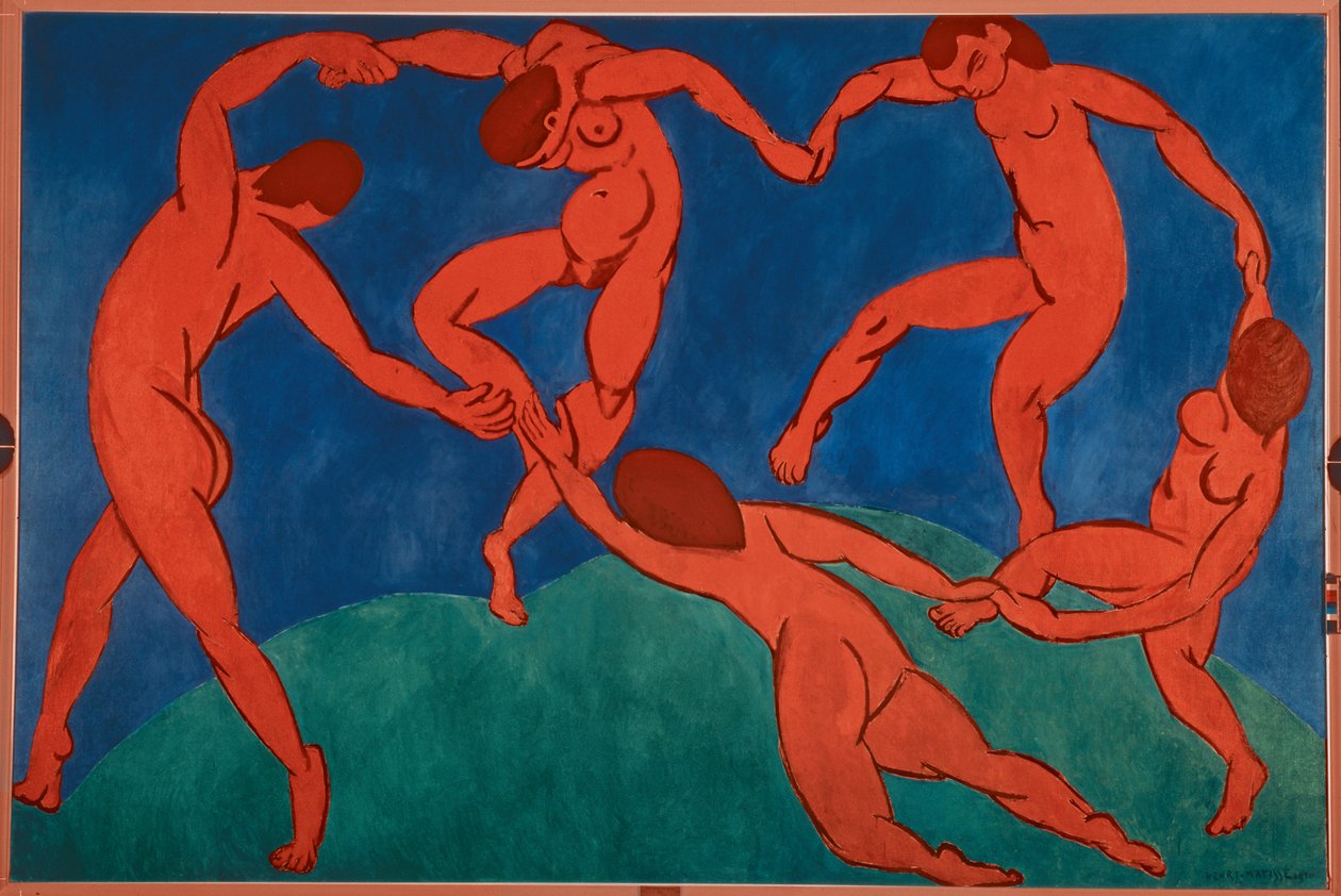 De dans (II) door Henri Matisse