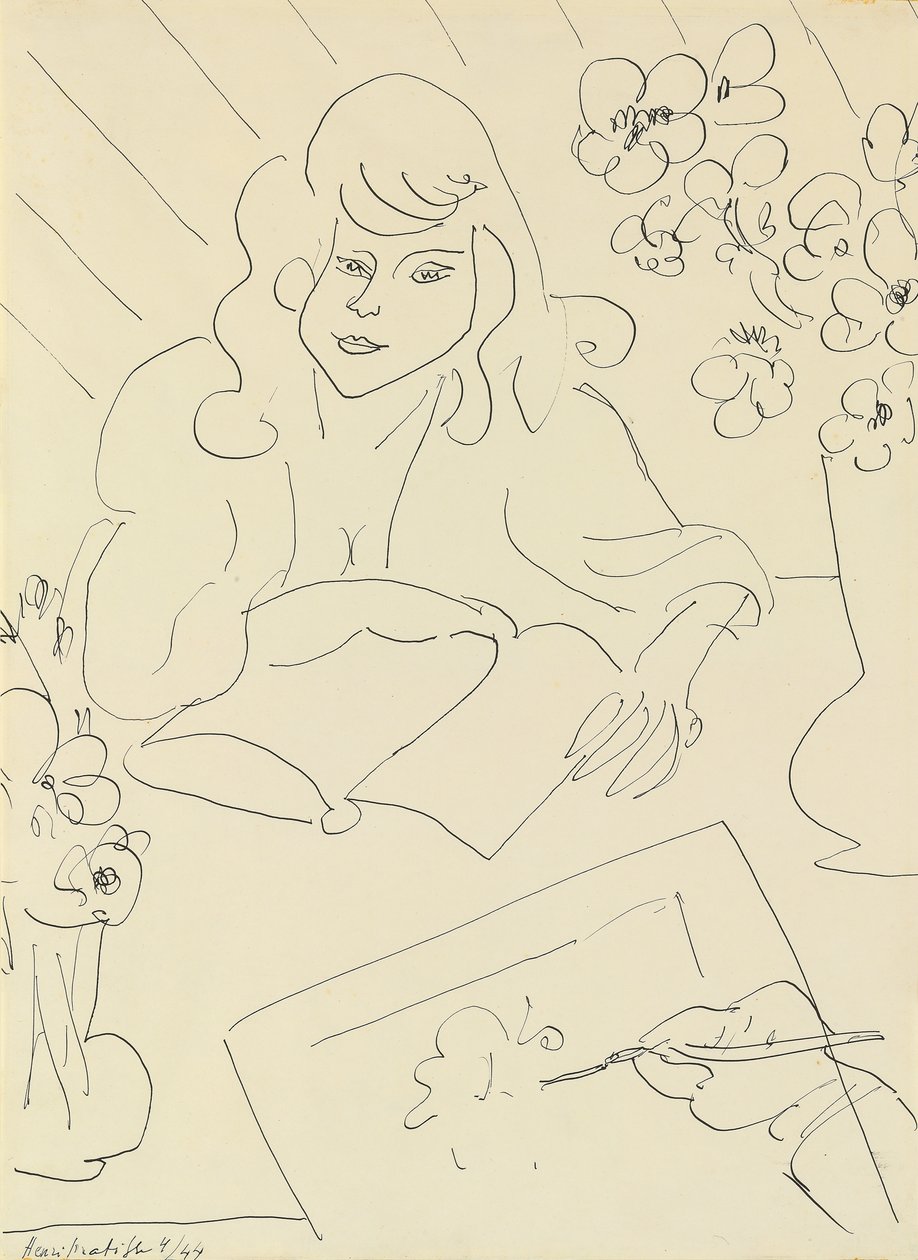 Het model door Henri Matisse