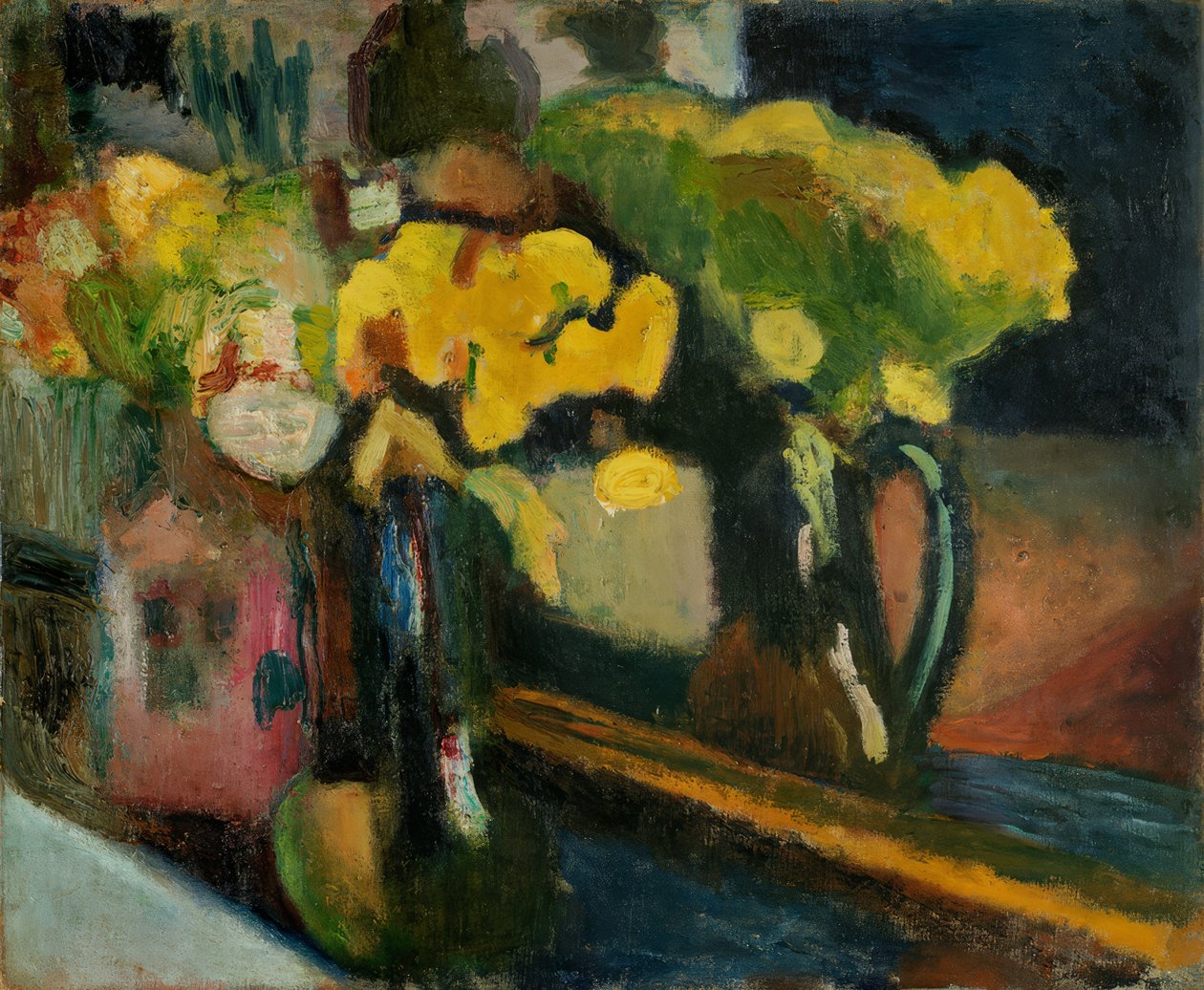 De gele bloemen door Henri Matisse