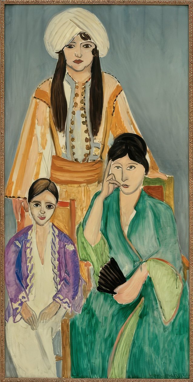 Drie zussen door Henri Matisse