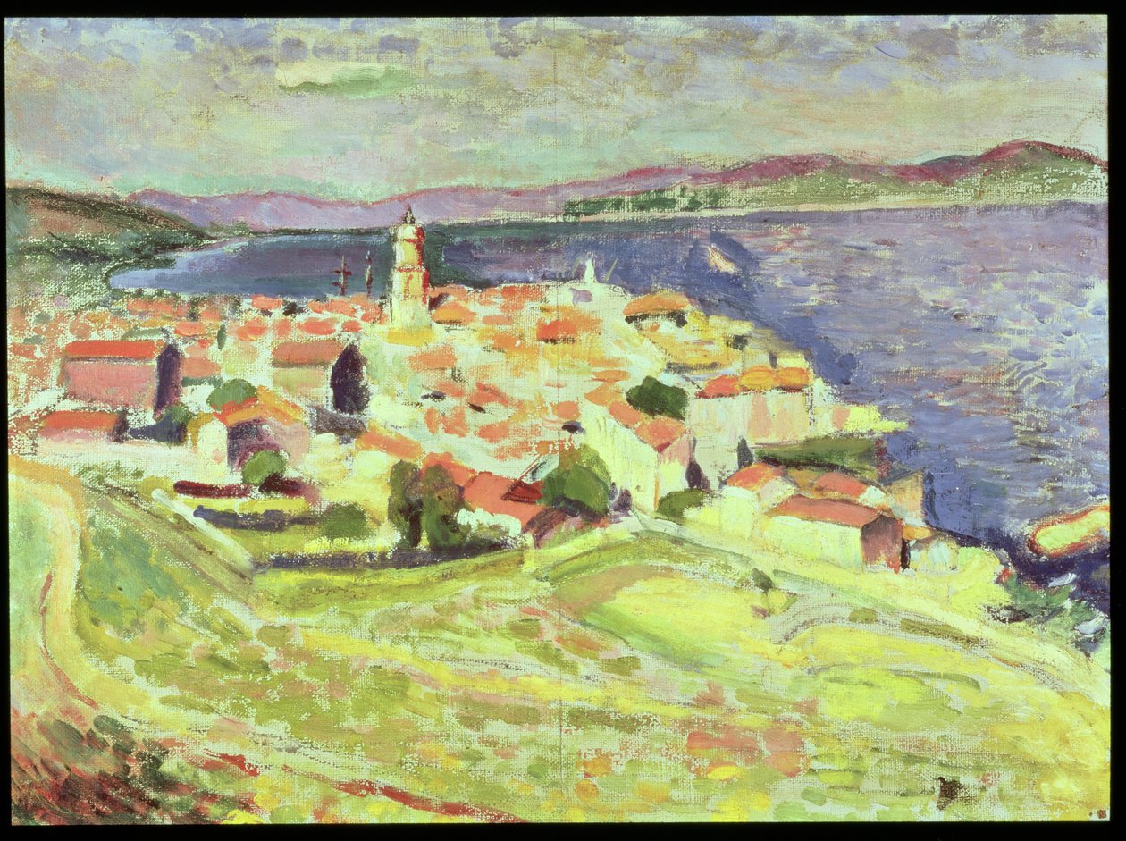 Uitzicht op St. Tropez door Henri Matisse