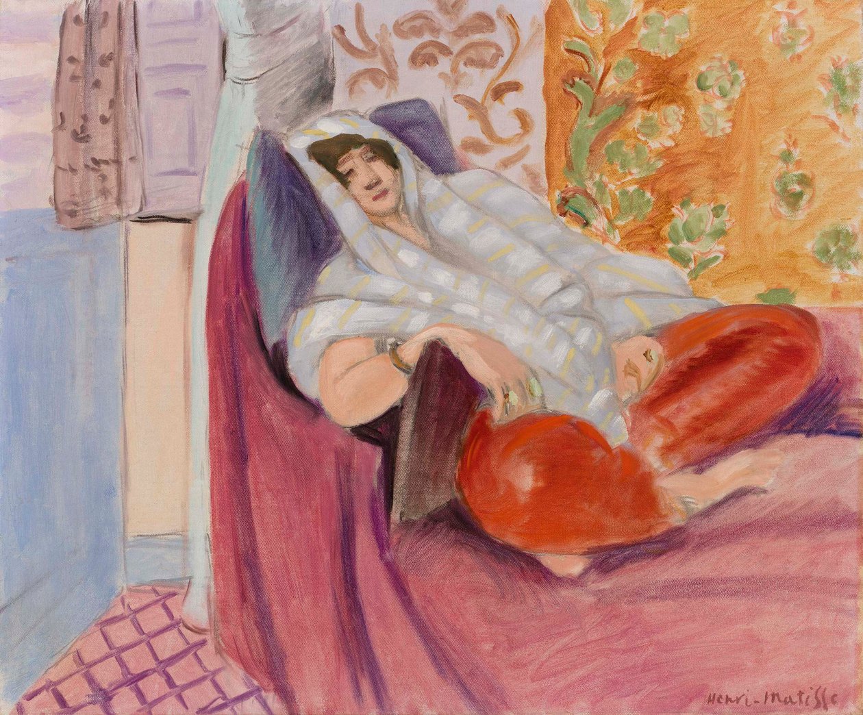 Liggende vrouw door Henri Matisse