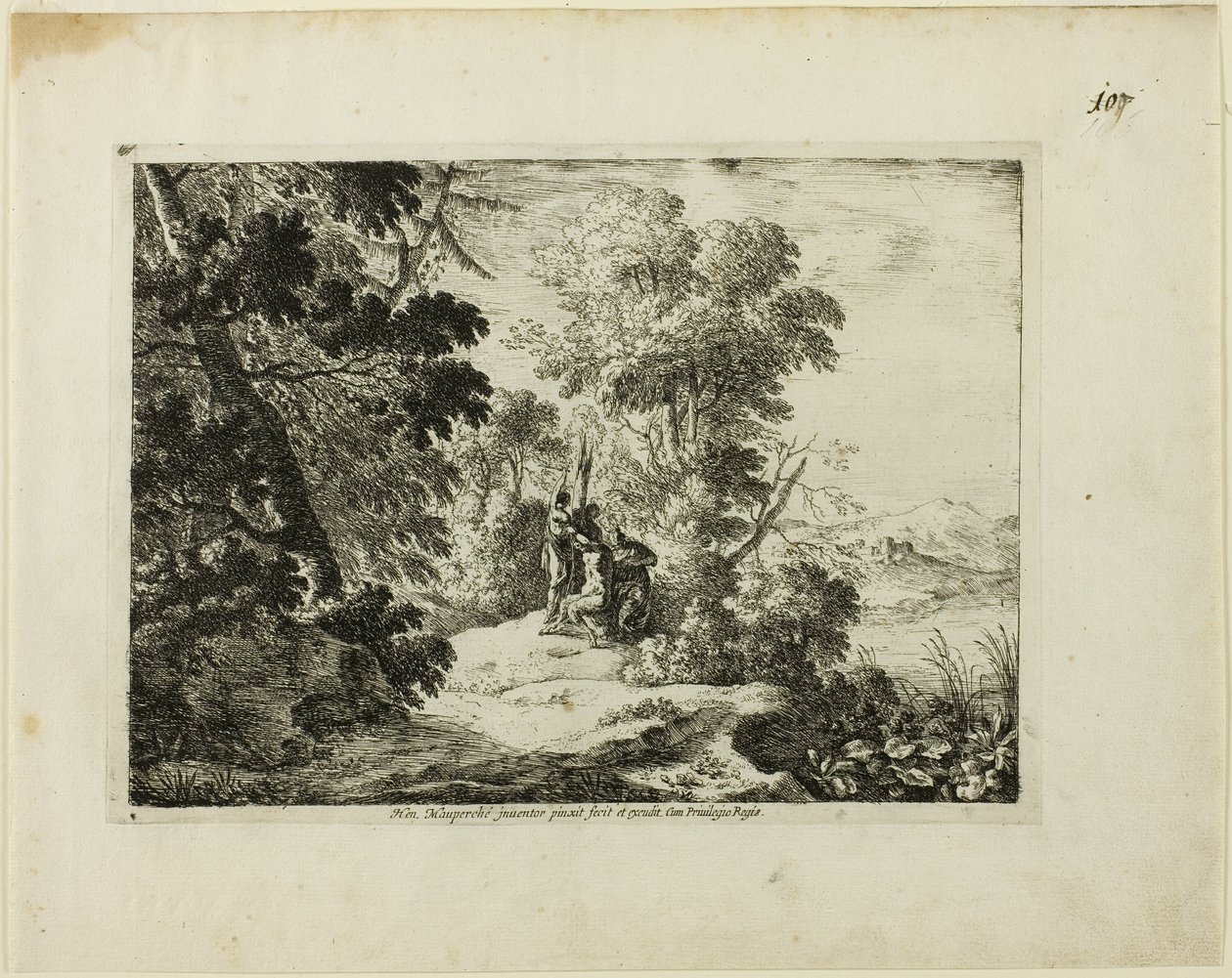 Het Villen van Marsyas door Henri Mauperche