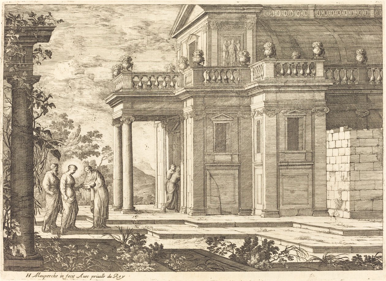 Presentatie in de Tempel door Henri Mauperche