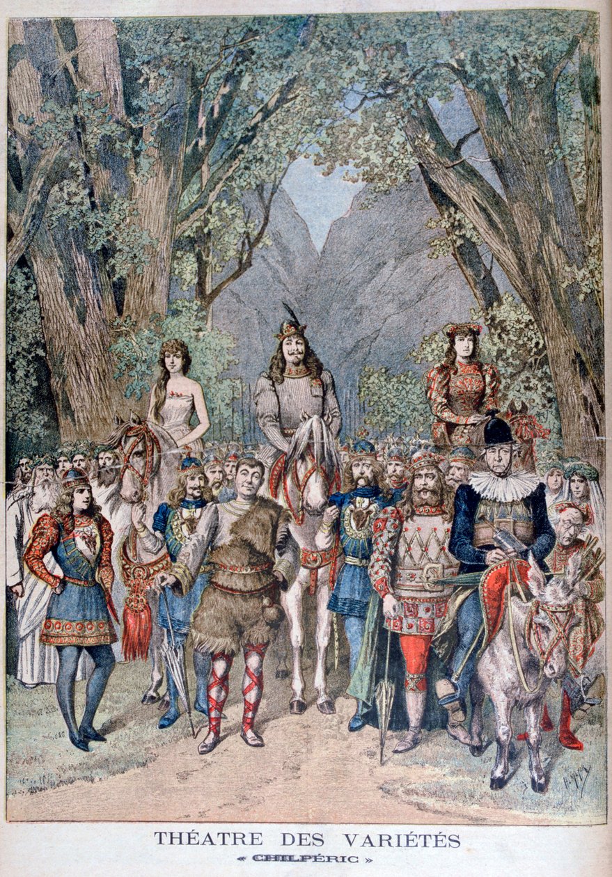 Chilperic, Theater van Variëteiten, 1895 door Henri Meyer