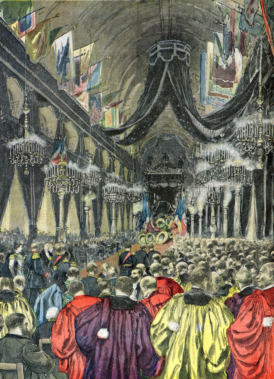 De begrafenis van Marechal de Mac Mahon door Henri Meyer