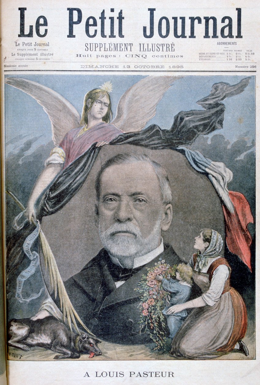 Louis Pasteur, Franse chemicus, 1895 door Henri Meyer