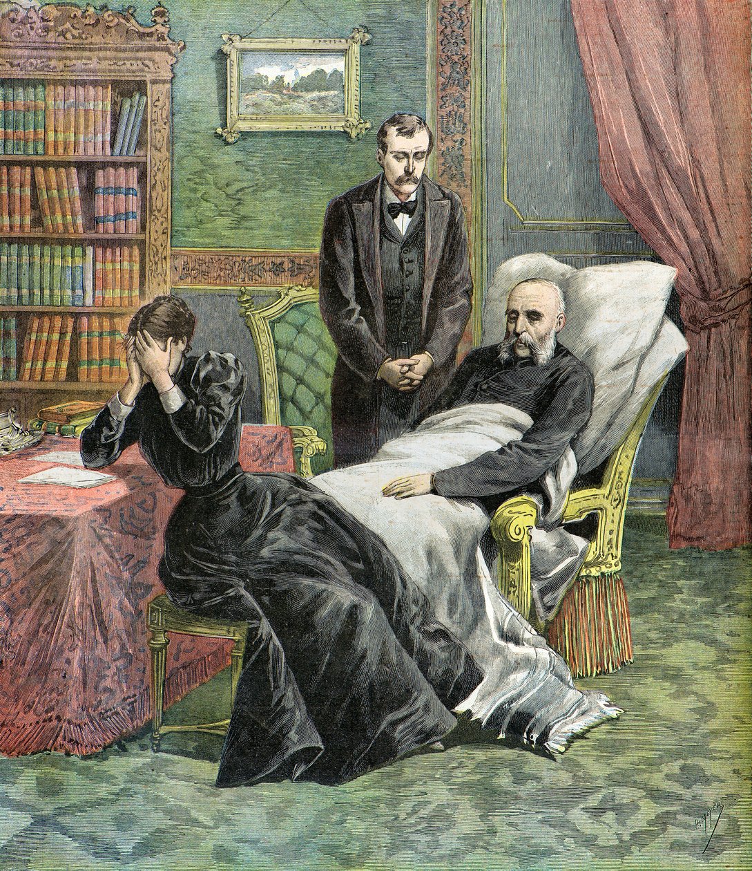 De dood van Jules Ferry door Henri Meyer