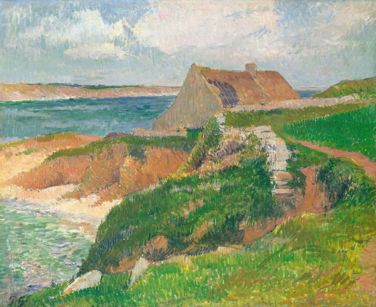 Het eiland Raguenez, Bretagne door Henri Moret