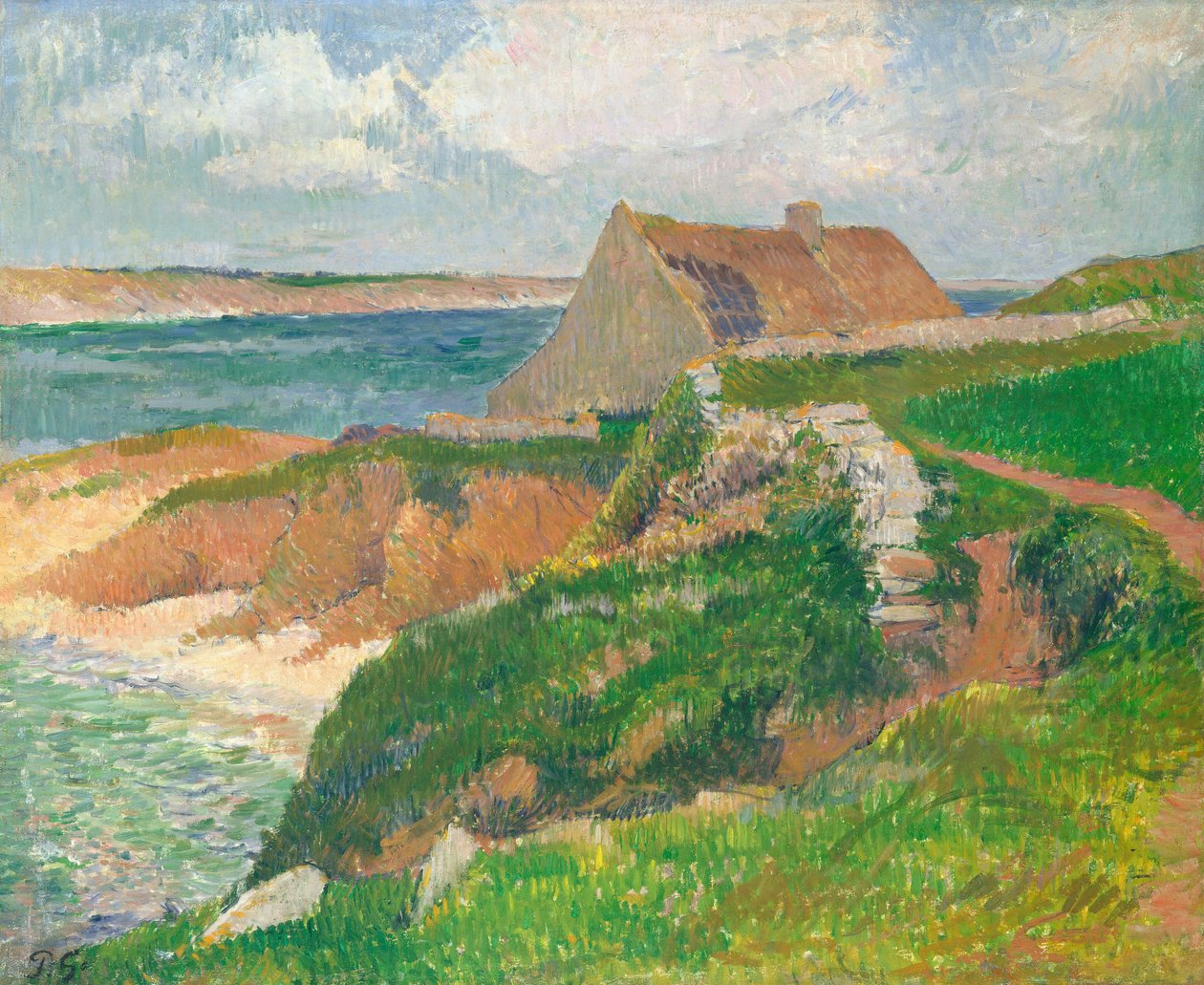 Het Eiland van Raguenez, Bretagne door Henri Moret