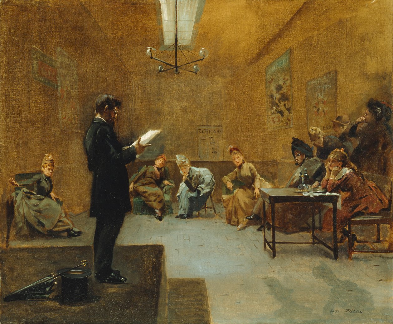 Theaterscène door Henri Patrice Dillon