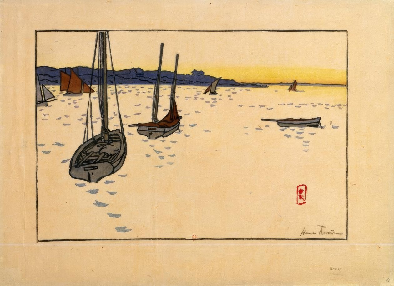 Le Béchet (Saint-Briac) door Henri Rivière