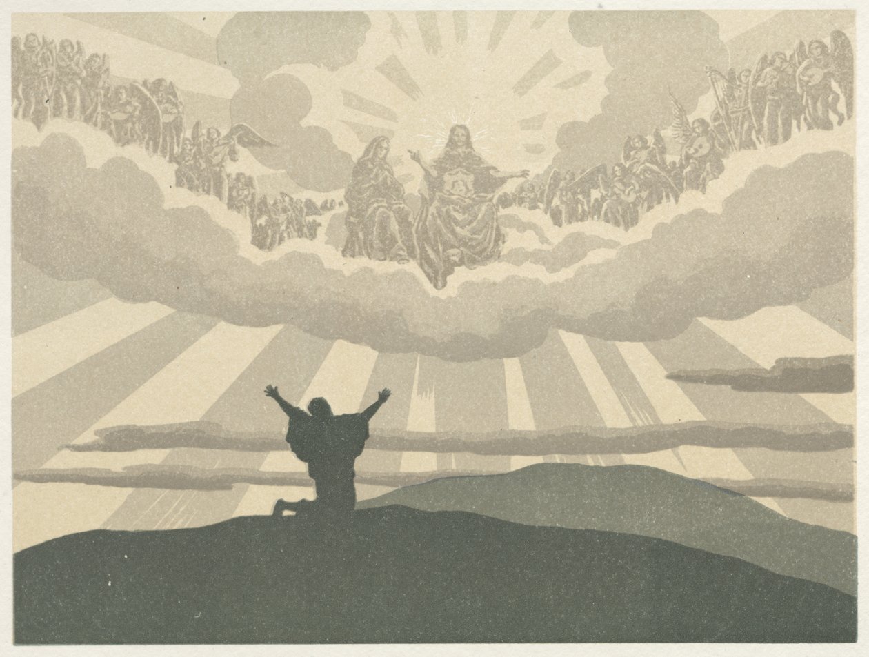 De Wandelende Jood: Hemel door Henri Rivière