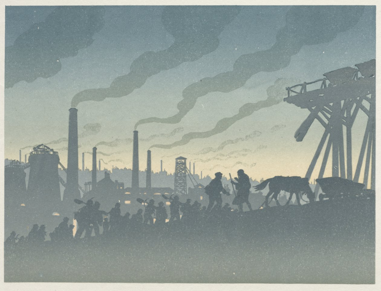 De Wandelende Jood: De Moderne Stad door Henri Rivière