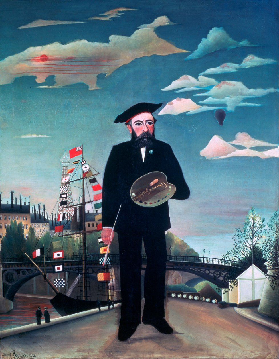 Zelfportret, van L
