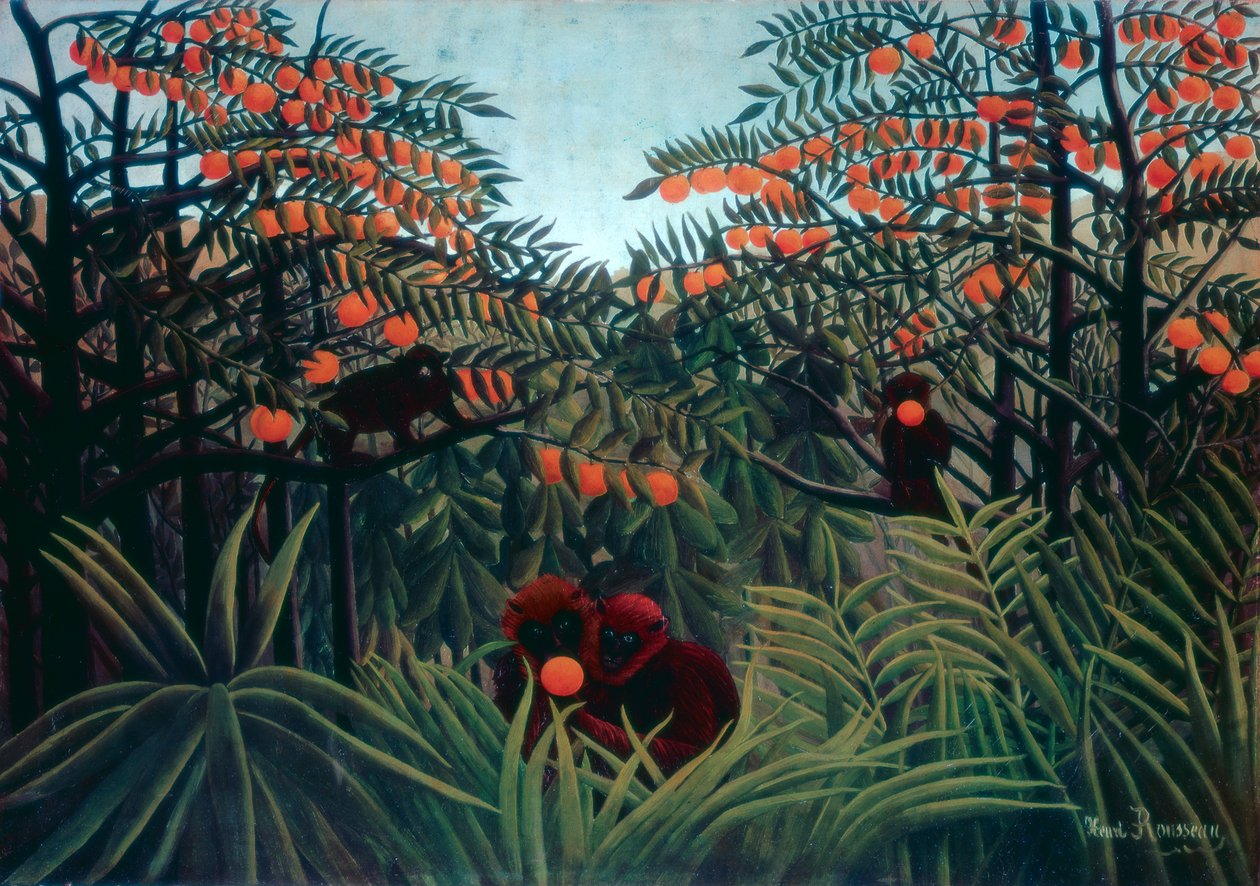 De Tropen, 1910 door Henri Rousseau