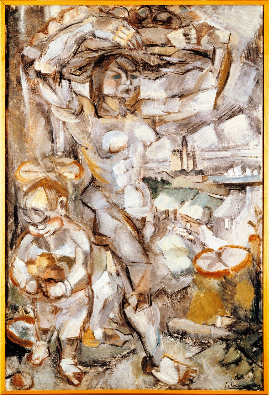 Zweden, Stockholm, Overvloed door Henri Victor Gabriel Le Fauconnier