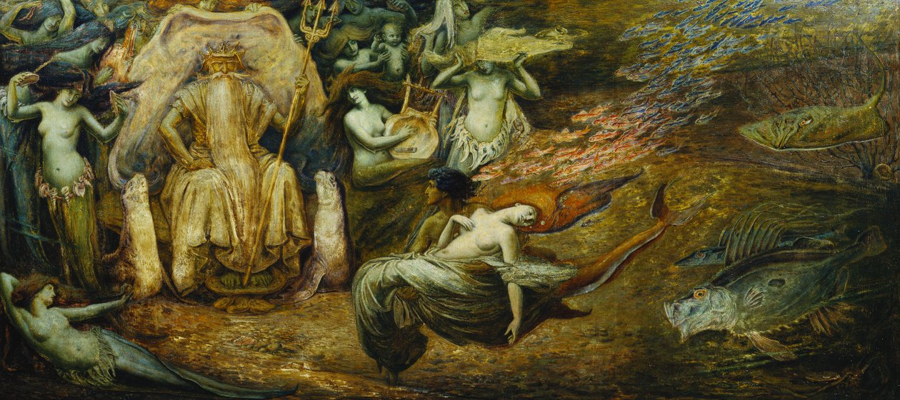 Neptunus door Henri de Groux