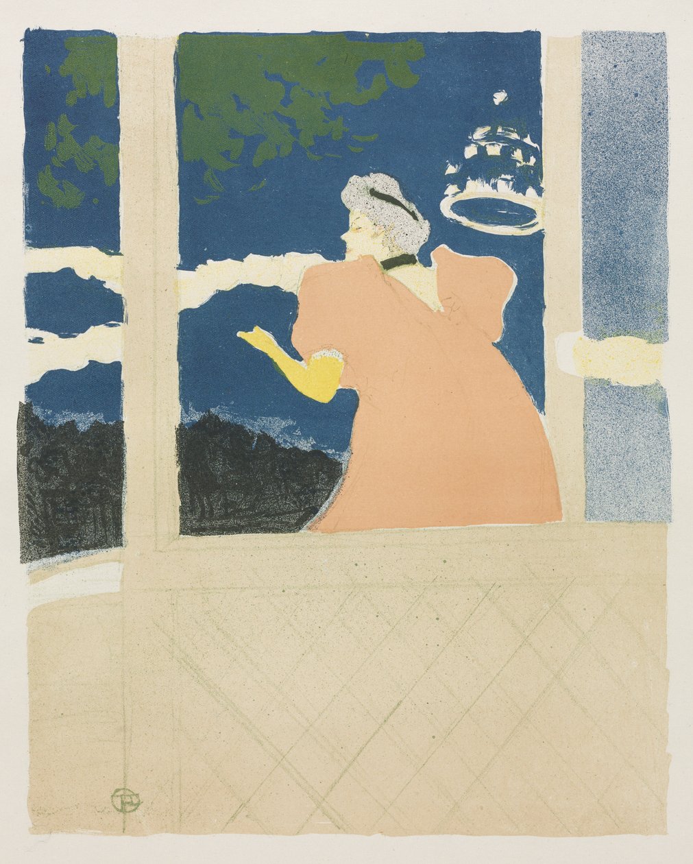 Aux Ambassadeurs door Henri de Toulouse Lautrec