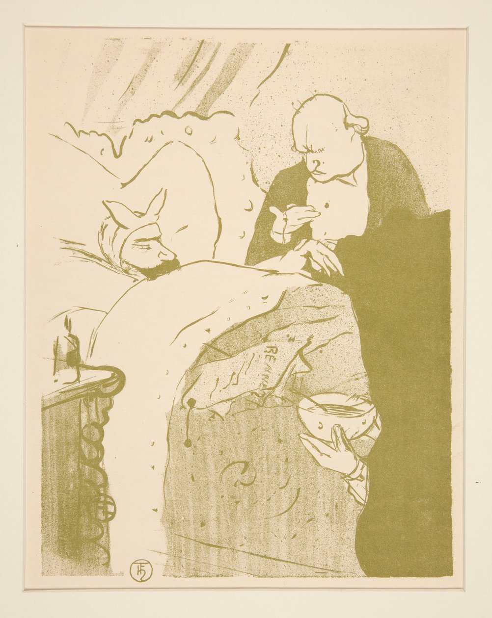 Carnot is ziek! door Henri de Toulouse Lautrec
