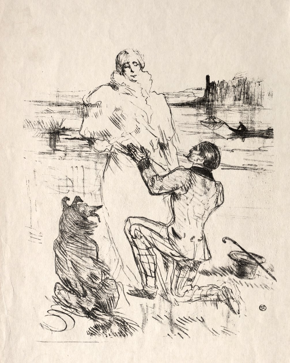 Déclaration door Henri de Toulouse Lautrec